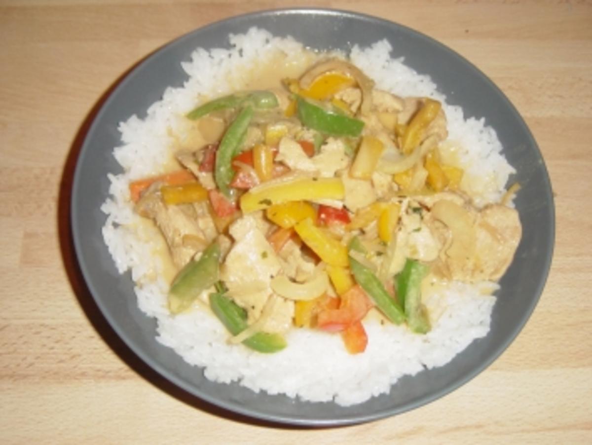 Asiatische Currypfanne - Rezept