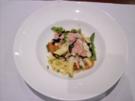 Spargelpasta mit Parmesan und Parmaschinken - Rezept