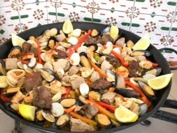 Paella a la Margarita - original spanisch - Rezept - Bild Nr. 6