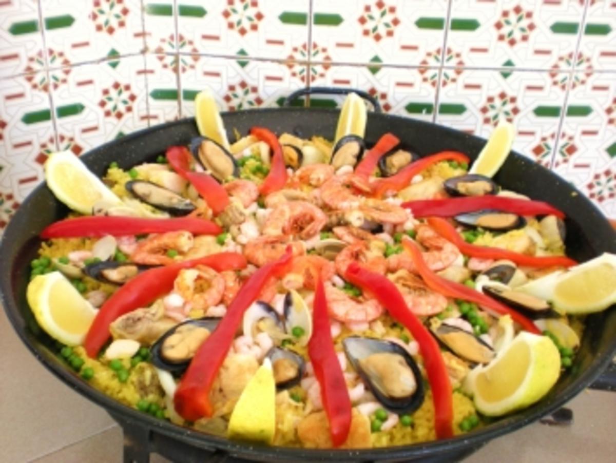 Paella a la Margarita - original spanisch - Rezept