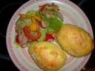 Kartoffeln mit dreierlei Käse - Rezept