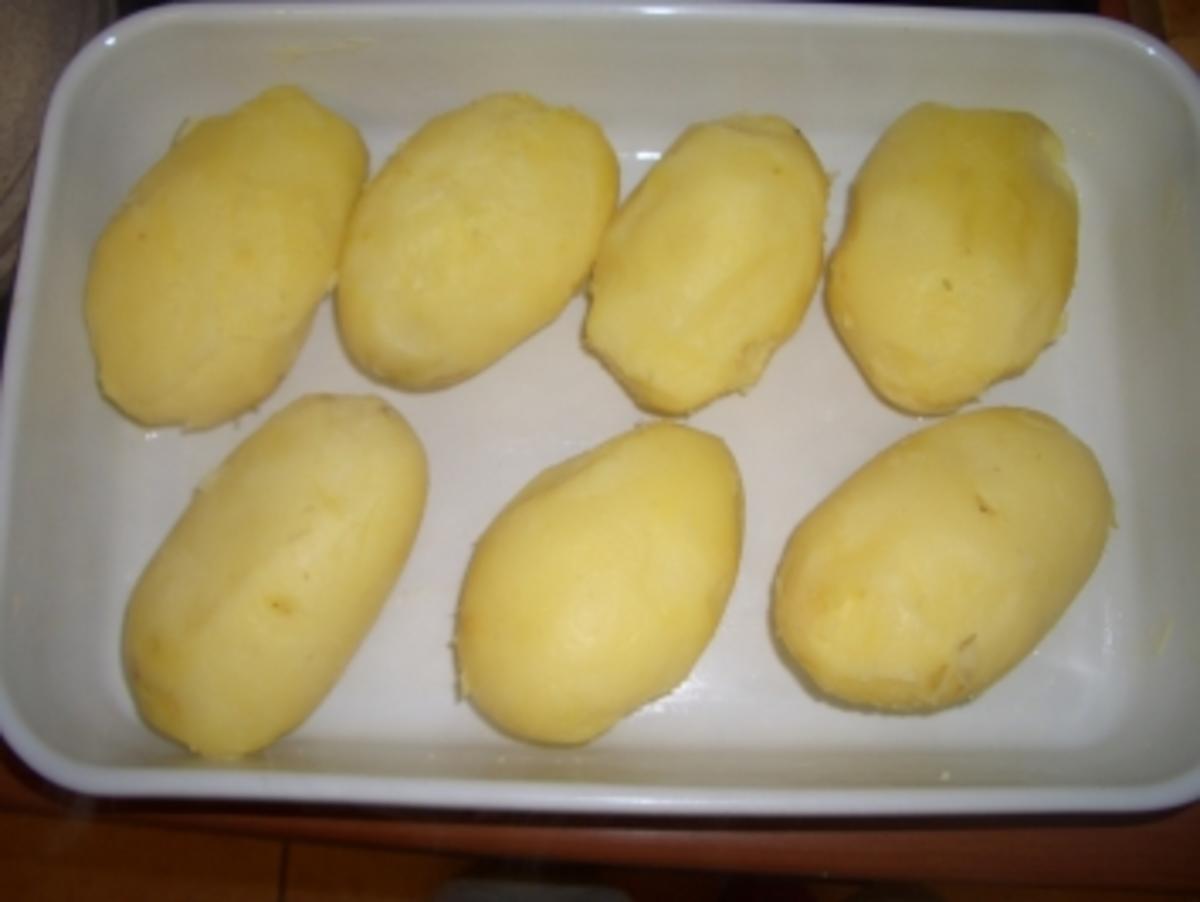 Kartoffeln mit dreierlei Käse - Rezept - Bild Nr. 2