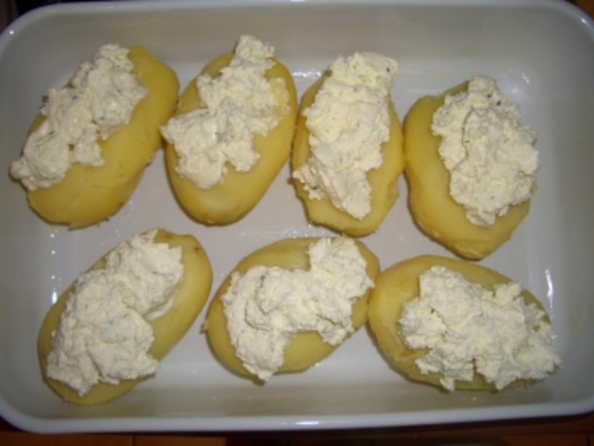 Kartoffeln mit dreierlei Käse - Rezept - Bild Nr. 3