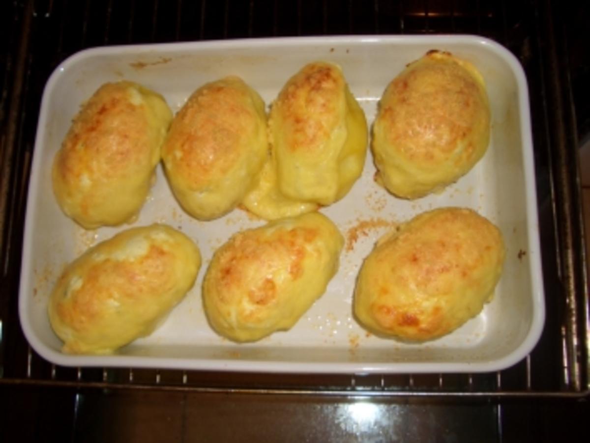 Kartoffeln mit dreierlei Käse - Rezept - Bild Nr. 5