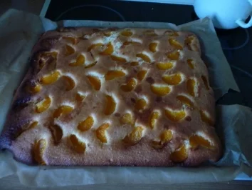 Fantakuchen mit Mandarinen und Sahne - Rezept