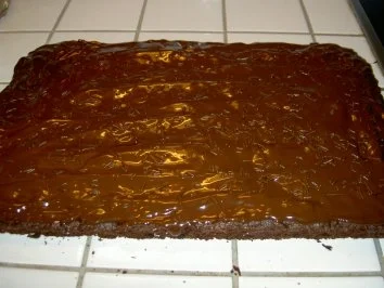 Kekse  -  Schokoladenwürfel (Brownies) - Rezept