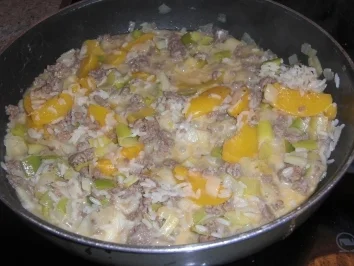 Fruchtige Hackfleischpfanne - Rezept