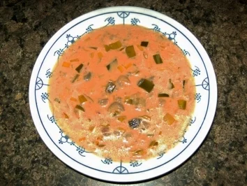 Käsesuppe - Rezept