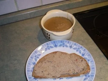 Geflügelleber-Parfait mit Karotte und Zwiebel - Rezept