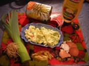 Porree - Ananassalat - Rezept