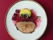 Hinterschinkenbraten mit Wacholder an Rote-Bete-Soße - Rezept