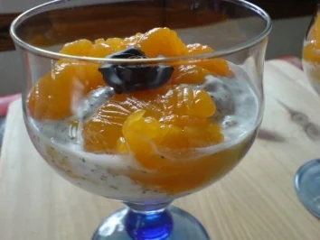 Mandarinen-Mohn-Becher - Rezept