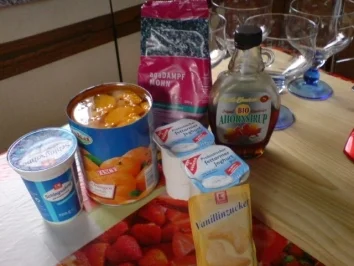 Mandarinen-Mohn-Becher - Rezept