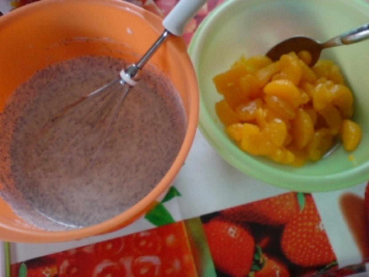 Mandarinen-Mohn-Becher - Rezept