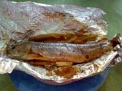 Gefüllte Forelle mit Suppengemüse - Rezept