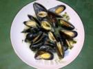 Miesmuscheln in Weißweinsud - Rezept