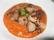 Kalbfleischbällchen in Tomatensauce - Rezept