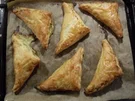 Blätterteigtaschen mit Spinat und Schafskäse - Rezept