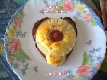 Hauptspeise süß: Valentins Griesschnitten Hawai - Rezept
