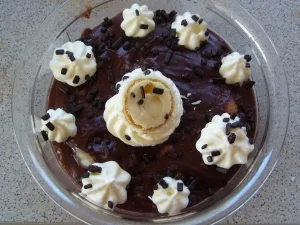 Rezept: Dessert: Schokello-Pudding Bild Nr. 4 Dessert: Schokello-Pudding - Rezept - Bild Nr. 4