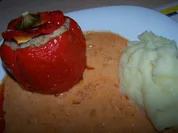 Paprikaschoten nach Haushälterinart - Rezept