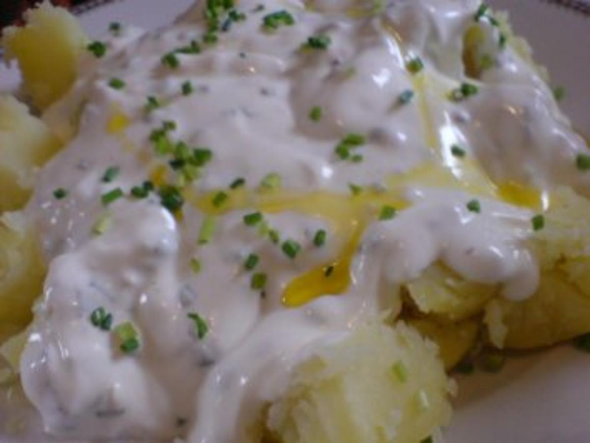 Lausitzer Pellkartoffeln Mit Quark Und Leinol Rezept Kochbar De