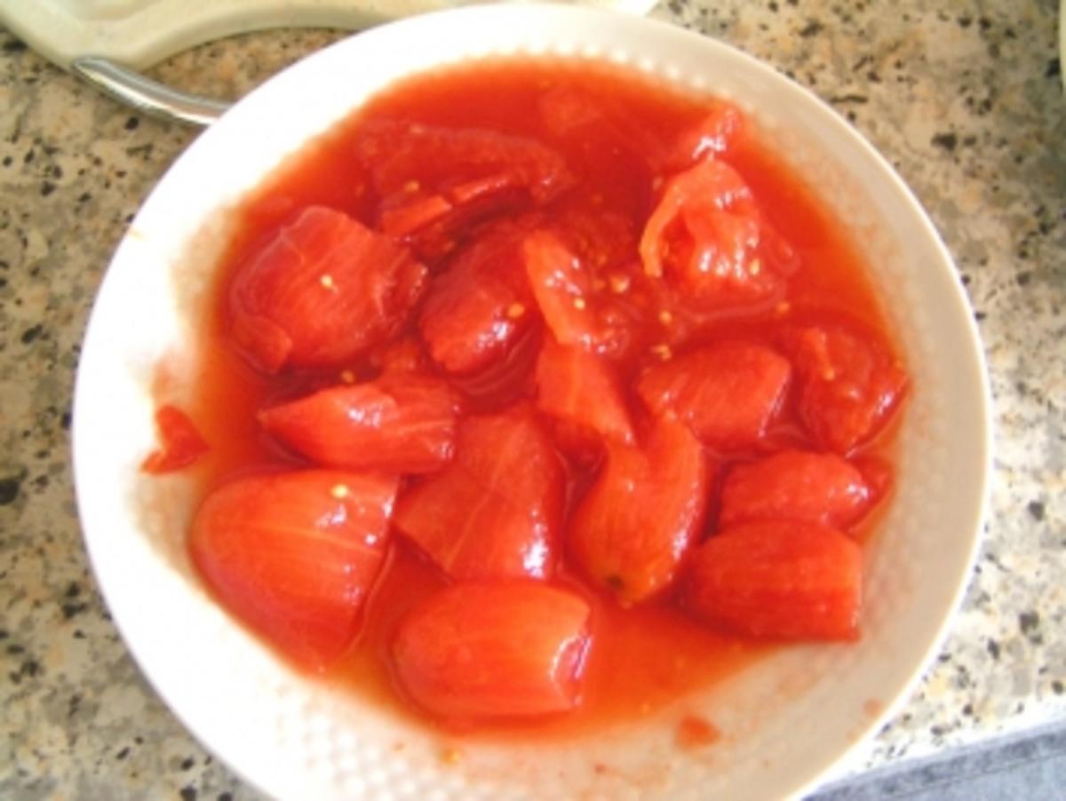 Creste mit Zander und Tomatensoße - Rezept
