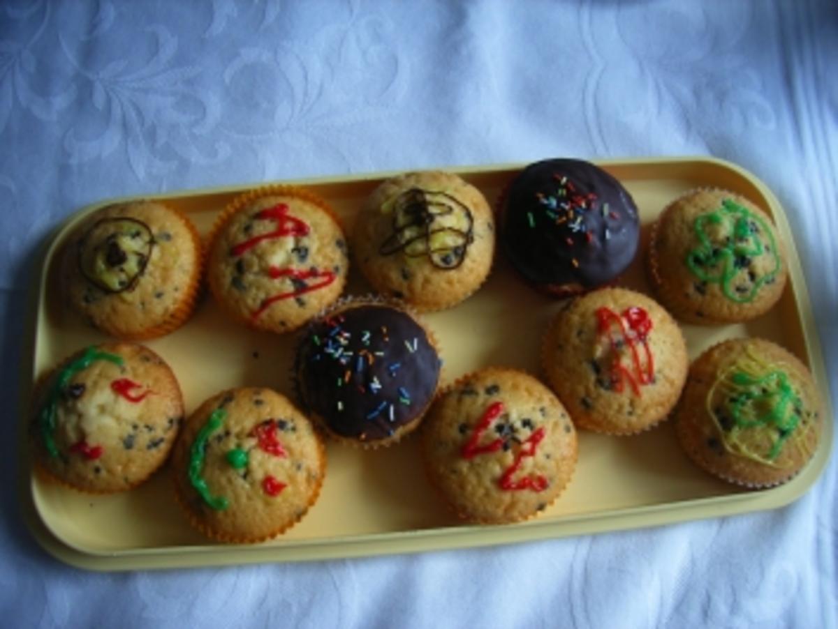 Muffins: Schoko-Split-Muffins - Rezept