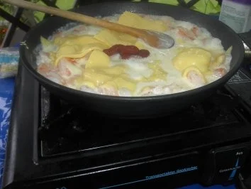 Riesengarnelen in Knoblauchsahne - Rezept - Bild Nr. 2