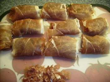 Rezept: Schweinefilet im Schinkenmantel Schweinefilet im Schinkenmantel - Rezept