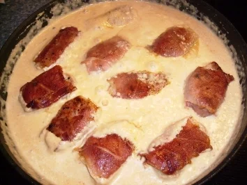 Rezept: Schweinefilet im Schinkenmantel Schweinefilet im Schinkenmantel - Rezept