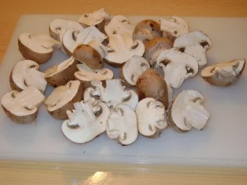 Champignons gebacken - Rezept