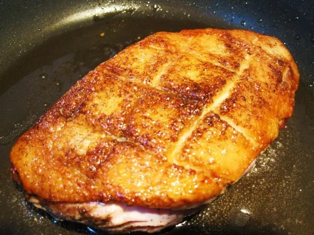 Entenbrust mit Ananas - Rezept