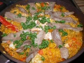 Meine Paella-Kreation - Rezept