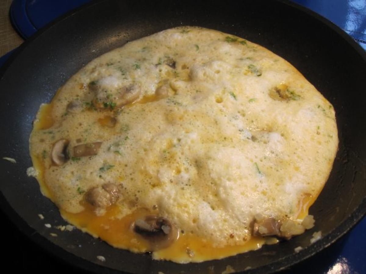 Pilz - Omelett ... - Rezept - Bild Nr. 2