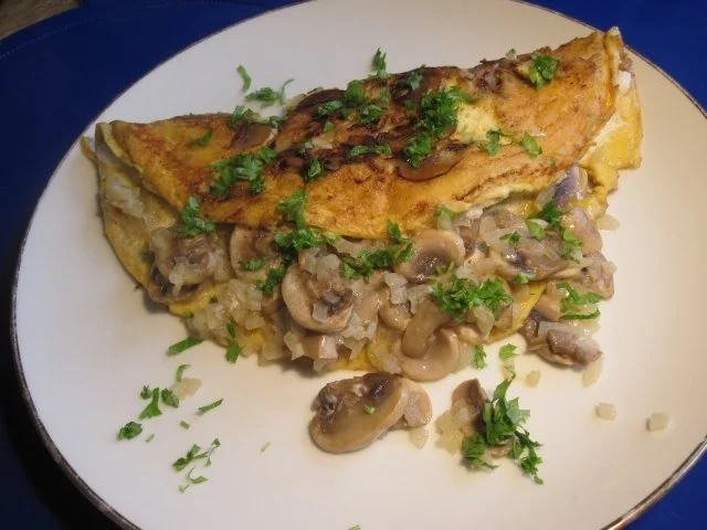Pilz - Omelett ... - Rezept