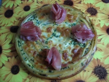 Makkaroni-Torte mit Schinken - Rezept