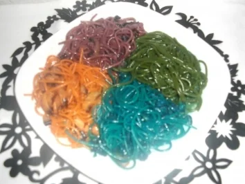 Bunte Nudelmischung - Rezept