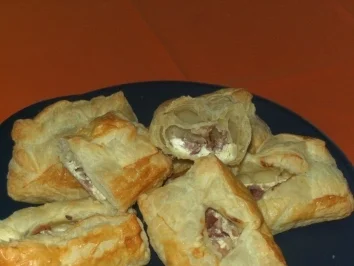Herzhaftes im Blätterteig - Rezept