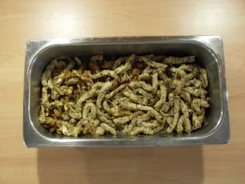 Rezept: Eingelegtes Gyros mit Metaxasoße Eingelegtes Gyros mit Metaxasoße - Rezept