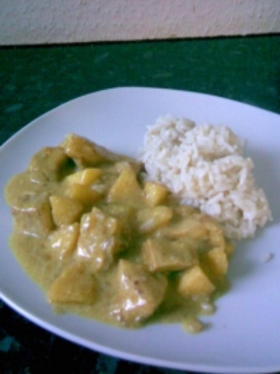 Schweinefleisch "Curry" - Rezept