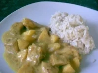 Schweinefleisch "Curry" - Rezept