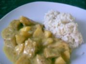 Schweinefleisch "Curry" - Rezept