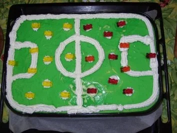 Fußballtorte - Rezept