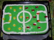 Fußballtorte - Rezept