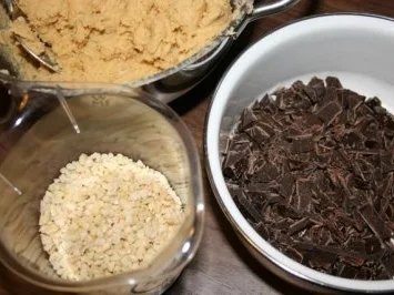 Schokoladen-Mandel-Kekse - Rezept - Bild Nr. 7