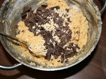 Schokoladen-Mandel-Kekse - Rezept - Bild Nr. 8