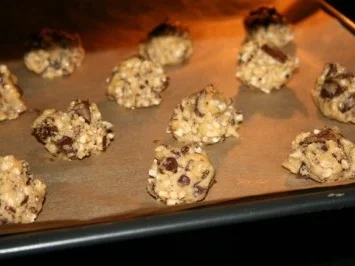 Schokoladen-Mandel-Kekse - Rezept - Bild Nr. 11