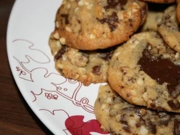 Schokoladen-Mandel-Kekse - Rezept - Bild Nr. 13