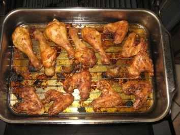 Rezept: Marinierte Hähnchenflügel und Trömmelchen Marinierte Hähnchenflügel und Trömmelchen - Rezept